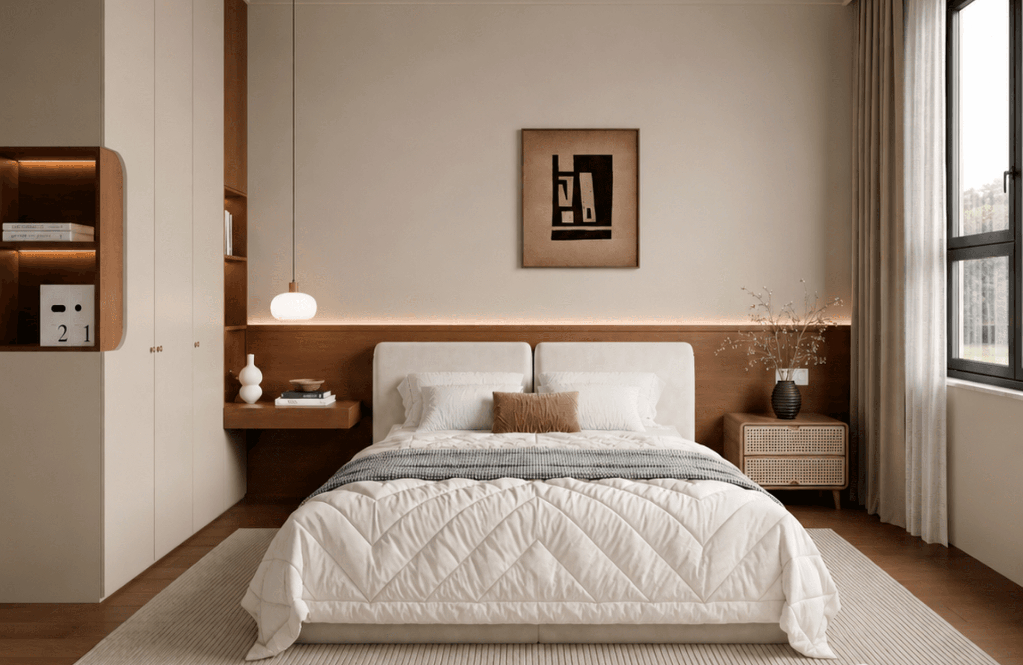 Bishan Minimalism master bedroom