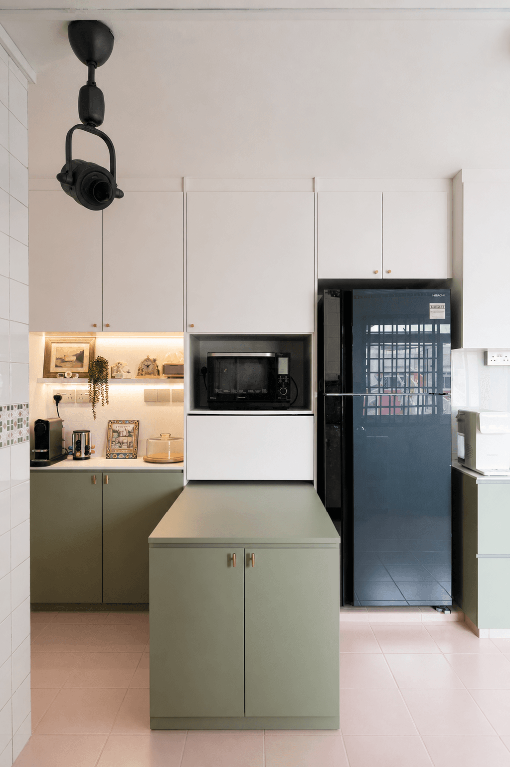 Sage Kitchen interior view 3